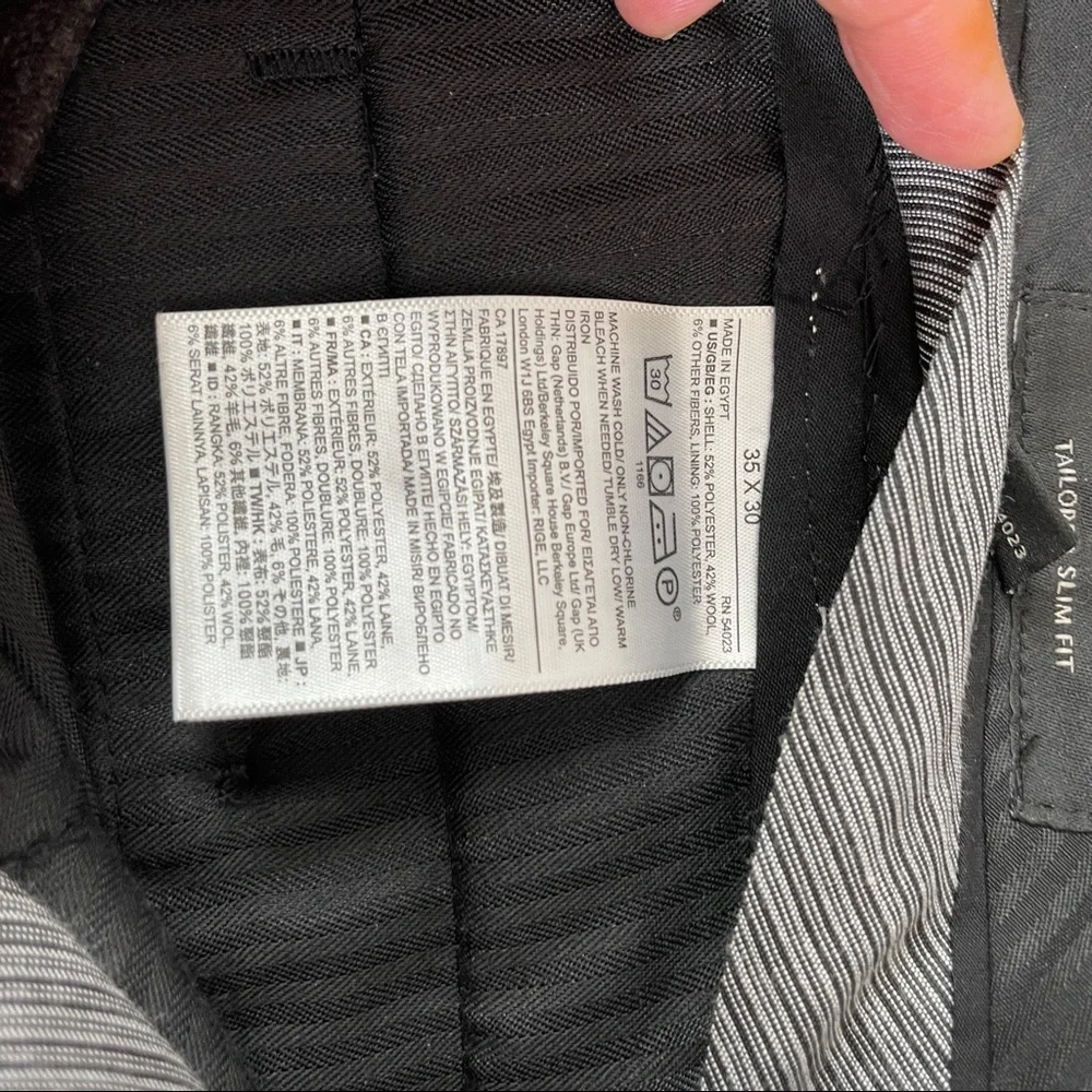 ✔️Banana republic tailored slim fit dress pants